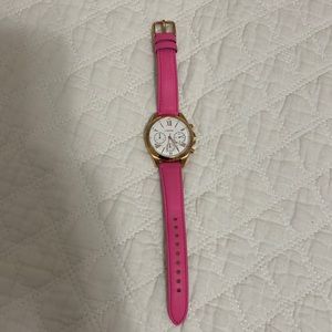 Pink Fossil Watch